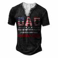 At Least You Dont Have A Liberal Child American Flag Men's Henley T-Shirt Black