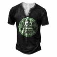 My Lucky Charms Call Me Daddy St Patricks Day Men's Henley T-Shirt Black