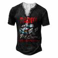 Race Car Birthday Party Racing Family Daddy Pit Crew Men's Henley T-Shirt Black