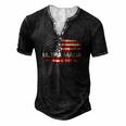 Mens Ultra Maga Proud Patriotic Republicans Proud Ultra Maga Men's Henley T-Shirt Black