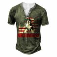 Bernese Mountain Dad American Flag 4Th Of July Dog Lovers V2 Men's Henley T-Shirt Green