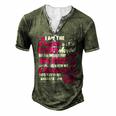 I Am The Daughter Of A King Fathers Day For Women Men's Henley T-Shirt Green