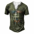 Expecting Daddy 4Th Of July Soon To Be Dad Announcement Men's Henley T-Shirt Green