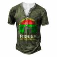 Father And Daughter Fishing Partners Father And Daughter Fishing Partners For Life Fishing Lovers Men's Henley T-Shirt Green