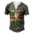 Happy 4Th Of You Know The Thing 4Th Of July Amaica Men's Henley T-Shirt Green