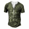Matching Bridal Party For Family Father Of The Bride Men's Henley Button-Down 3D Print T-shirt Green
