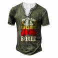 Proud Dad Of A Freakin Awesome Boxer For Boxing Dads Men's Henley T-Shirt Green