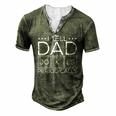Mens I Tell Dad Jokes Periodically Chemistry Dad Jokes Men's Henley T-Shirt Green