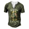 Veteran Veterans Day A Veteran Does Not Have That Problem 150 Navy Soldier Army Military Men's Henley Button-Down 3D Print T-shirt Green