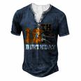 10Th Birthday Basketball Kids Boys Men Sport Lovers Men's Henley T-Shirt Navy Blue