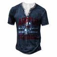 Argyle Eagles Fb Player Vintage Football Men's Henley T-Shirt Navy Blue