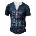 Father Grandpa I Dont Have A Stepdaughter 166 Family Dad Men's Henley Button-Down 3D Print T-shirt Navy Blue