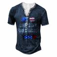 Mens Shes My Firecracker His And Hers 4Th July Matching Couples Men's Henley T-Shirt Navy Blue