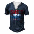 Shes My Firecracker His And Hers 4Th July Matching Couples Men's Henley T-Shirt Navy Blue