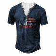 Mens Ultra Maga Proud Patriotic Republicans Proud Ultra Maga Men's Henley T-Shirt Navy Blue