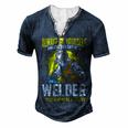 Welder Clothes For Men Welding V2 Men's Henley T-Shirt Navy Blue