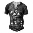 Im A Dad And Corporate Recruiter Fathers Day & 4Th Of July Men's Henley T-Shirt Dark Grey