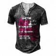 I Am The Daughter Of A King Fathers Day For Women Men's Henley T-Shirt Dark Grey
