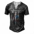 Expecting Dad 4Th Of July Twin Pregnancy Reveal Announcement Men's Henley T-Shirt Dark Grey