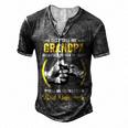 Father Grandpa For Men Funny Fathers Day They Call Me Grandpa 5 Family Dad Men's Henley Button-Down 3D Print T-shirt Dark Grey