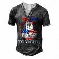 Are You Free Tonight 4Th Of July Independence Day Bald Eagle Men's Henley T-Shirt Dark Grey