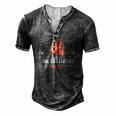 The Grill Father Bbq Fathers Day Men's Henley T-Shirt Dark Grey