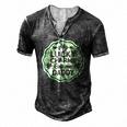 My Lucky Charms Call Me Daddy St Patricks Day Men's Henley T-Shirt Dark Grey