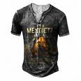 Mendieta Name Shirt Mendieta Family Name Men's Henley Button-Down 3D Print T-shirt Dark Grey