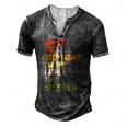 Im Not The Step Father Im The Father That Stepped Up Dad Men's Henley T-Shirt Dark Grey