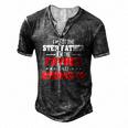 Im Not The Stepfather Im The Father That Stepped Up Dad Men's Henley T-Shirt Dark Grey