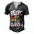 Retro Gaming Video Gamer Gaming Men's Henley T-Shirt Dark Grey