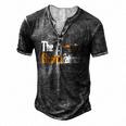 The Scotch Father Whiskey Lover From Her Men's Henley T-Shirt Dark Grey