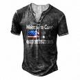 Welcome To Camp Quitcherbitchin 4Th Of July Camping Men's Henley T-Shirt Dark Grey