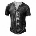 Word Of The Father Essential Men's Henley T-Shirt Dark Grey