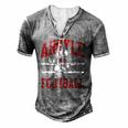 Argyle Eagles Fb Player Vintage Football Men's Henley T-Shirt Grey