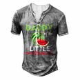 Mens Cute Watermelon Daddy Dad For Men Men's Henley T-Shirt Grey