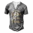 Dads With Tattoos And Beards Men's Henley T-Shirt Grey