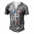 Expecting Daddy 4Th Of July Soon To Be Dad Announcement Men's Henley T-Shirt Grey