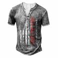 Fathers Day Best Dad Ever With Us Men's Henley Button-Down 3D Print T-shirt Grey