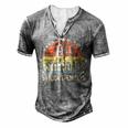 I Have Two Titles Dad And Stepdad Fathers Day Men's Henley Button-Down 3D Print T-shirt Grey