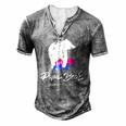 Mens Papa Bear Lgbt Straight Ally Bisexual Men's Henley T-Shirt Grey