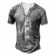 Word Of The Father Essential Men's Henley T-Shirt Grey