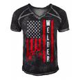 Cool Welding Us Flag Art For Men Women Welder Welding Lover Men's Short Sleeve V-neck 3D Print Retro Tshirt Black