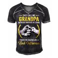 Father Grandpa For Men Funny Fathers Day They Call Me Grandpa 5 Family Dad Men's Short Sleeve V-neck 3D Print Retro Tshirt Black