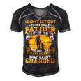 Father Grandpa Mens I Didnt Set Out To Be A Single Father To Be The Best Dad73 Family Dad Men's Short Sleeve V-neck 3D Print Retro Tshirt Black