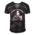 Father Of Nightmares Essential Men's Short Sleeve V-neck 3D Print Retro Tshirt Black