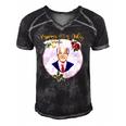 Funny Ugly Christmas Vintage Joe Biden Merry 4Th Of July Men's Short Sleeve V-neck 3D Print Retro Tshirt Black