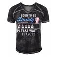 Mens New Dad Shirt Funny Pregnancy Announcement Soon To Be Daddy 277 Trending Shir Men's Short Sleeve V-neck 3D Print Retro Tshirt Black