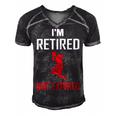 Quote Cute Funny Creative Unique Man Retro Gift Pattern Saying Memes Womens Mens Men's Short Sleeve V-neck 3D Print Retro Tshirt Black