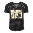 The Walking Dad - Funny Unisex Essential Men's Short Sleeve V-neck 3D Print Retro Tshirt Black